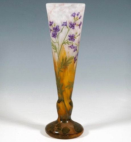 Daum nancy cameo vase julienne - nancy,