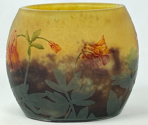 Jugendstil glas vase - jugendstil,