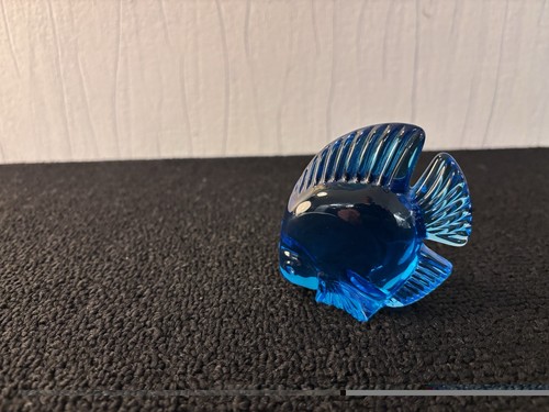 Daum kristall fisch - fisch, blau