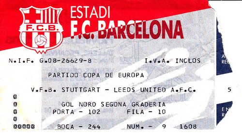 Ticket ec leeds - ticket,