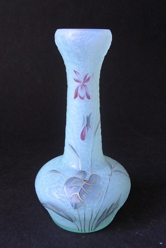 Daum nancy vase violettes - daum,, "violettes"
