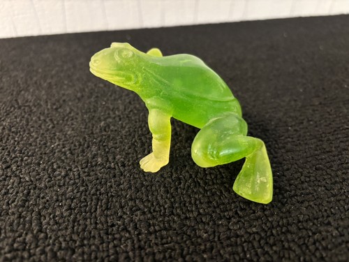 Grüne kristallfrosch daum - grüne,