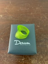 Gelbe Daum Kristallring