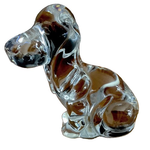 Figur hund bassett daum france - figur,