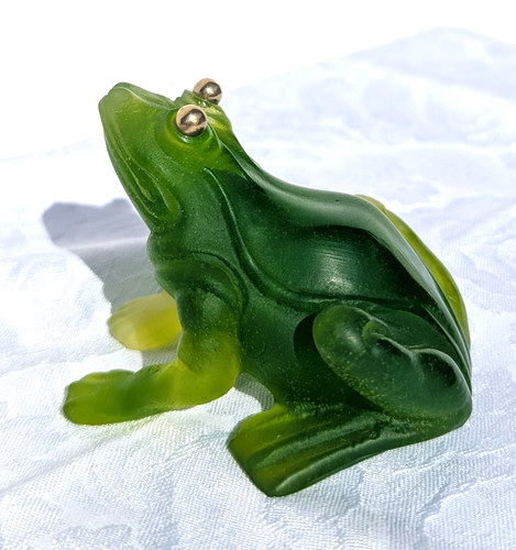 Daum france grüne frosch - daum, /